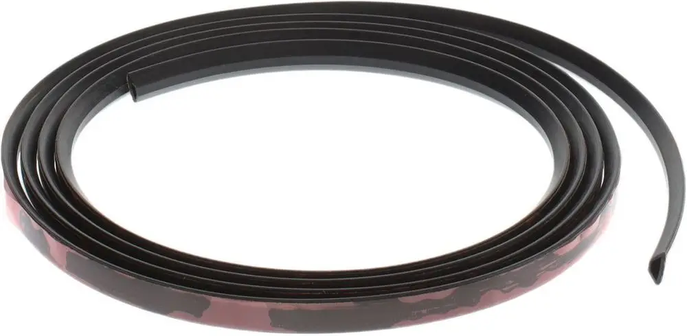 Schwarze Dichtungsschiene auf einer Rolle, mit flexiblem Material, die für Dichtungsanwendungen von Bosch geeignet ist.